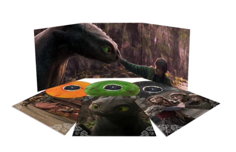 How To Train Your Dragon - Original Motion Picture Soundtrack (3XLP Night Fury) Vinyl Record