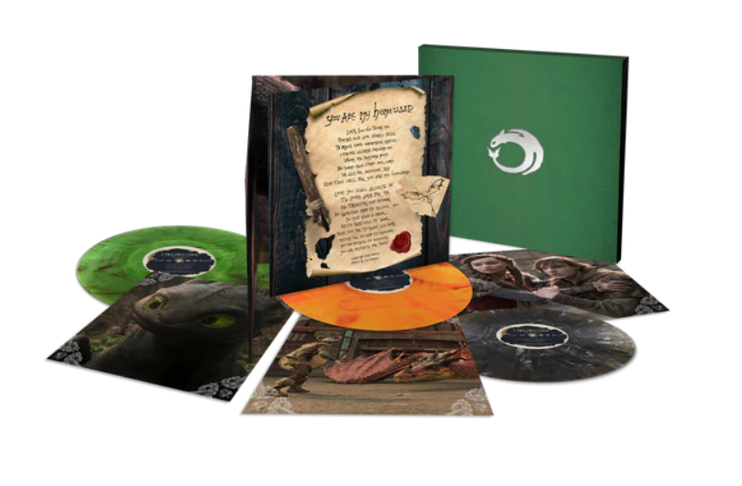 How To Train Your Dragon - Original Motion Picture Soundtrack (3XLP Night Fury) Vinyl Record