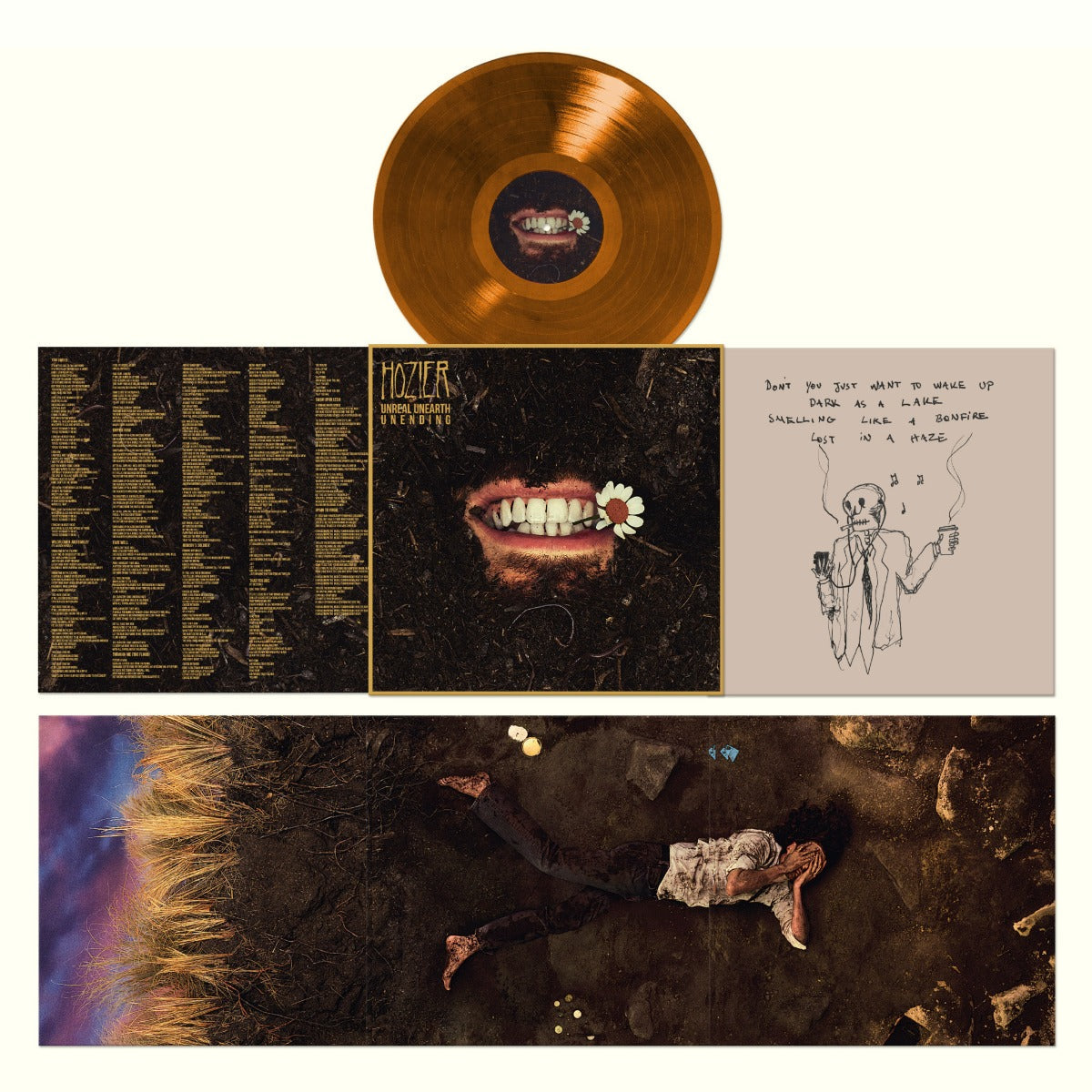 Unreal Unearth Unending (140 Gram Raw Ochre Colored Vinyl) Vinyl Record