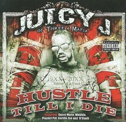 Juicy J Hustle Till I Die (2xLP, Black & Red) Vinyl Record