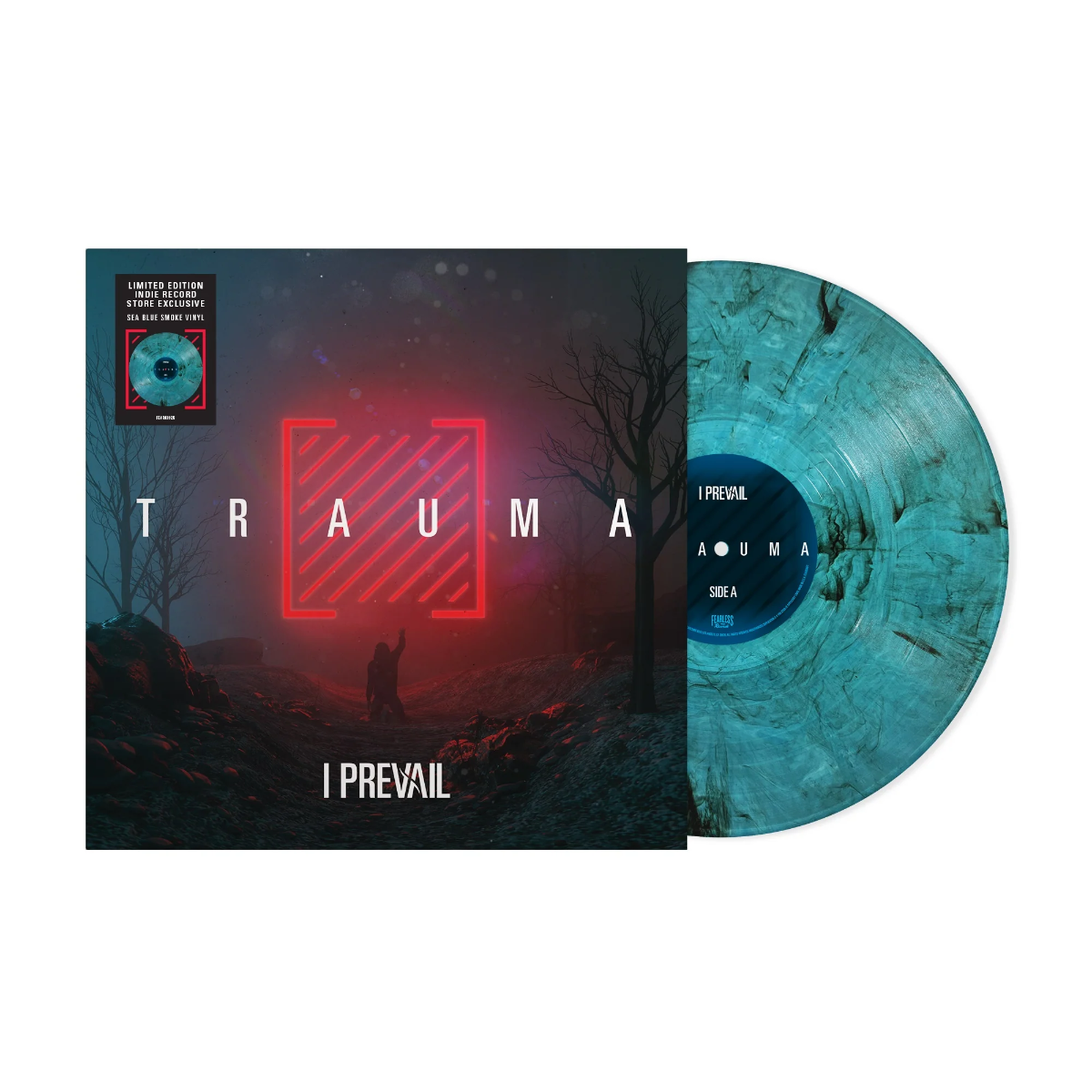 I Prevail - TRAUMA (Sea Blue Smoke VINYL) | Mint (M) Mint (M)