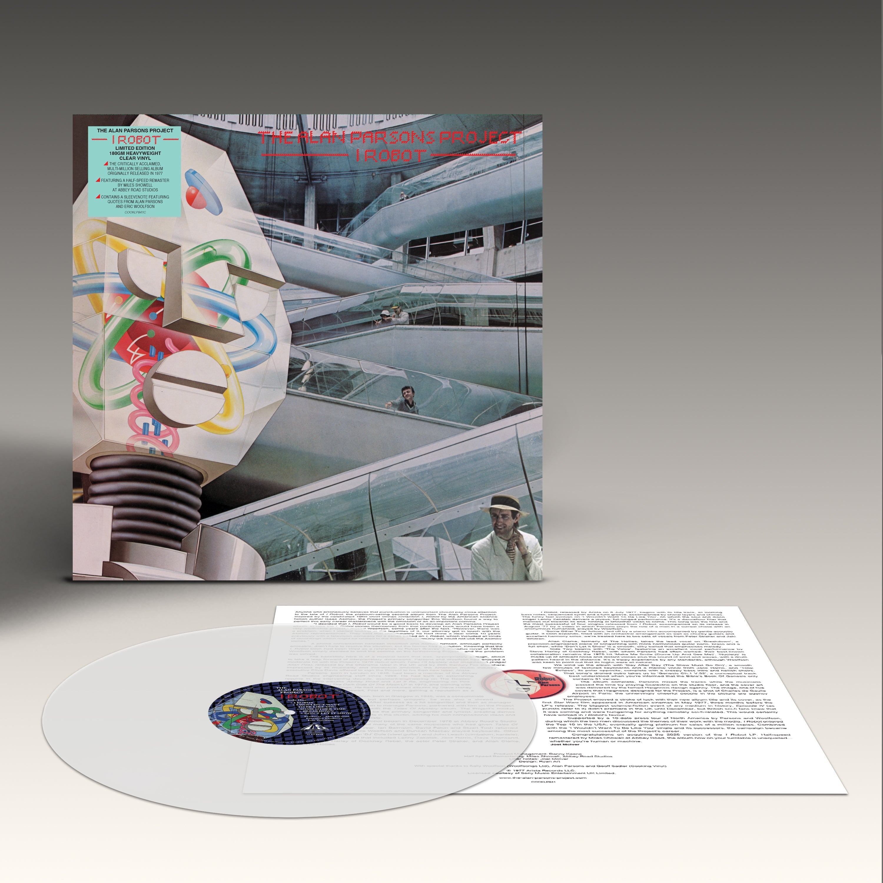I Robot (Half-Speed Remaster CLEAR) (Vinyl) Vinyl Record