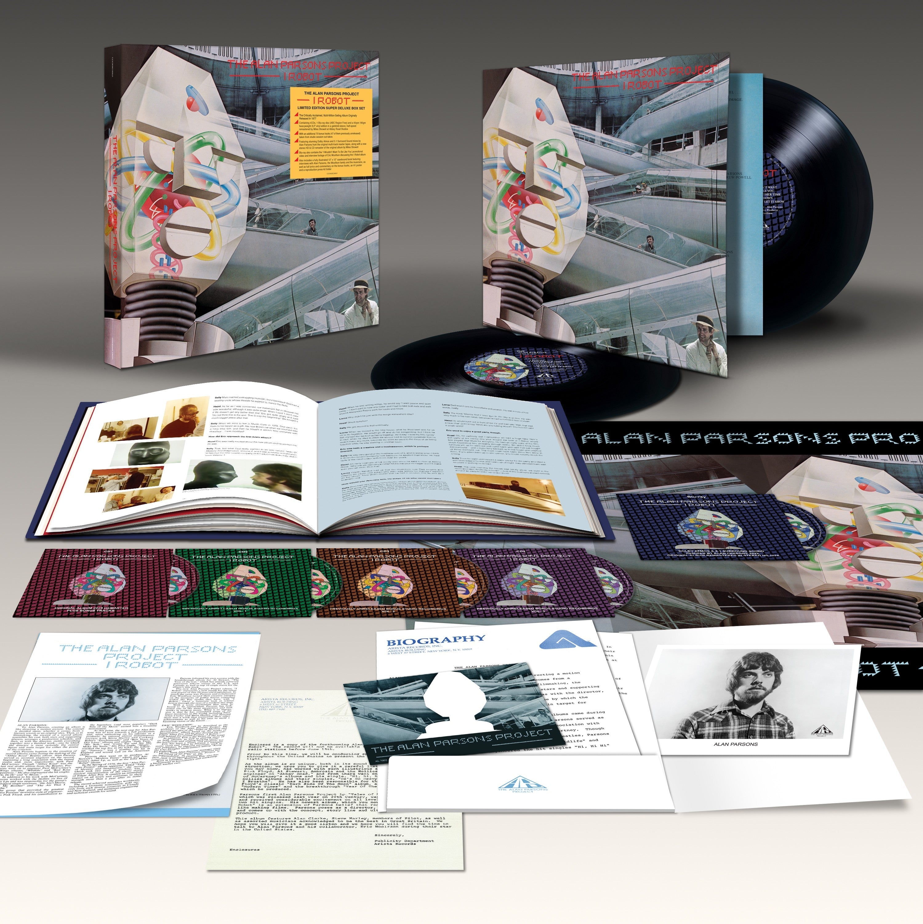 I Robot Super Deluxe Edition Box Set (2LP, 4CD, Blu-ray) Vinyl Record