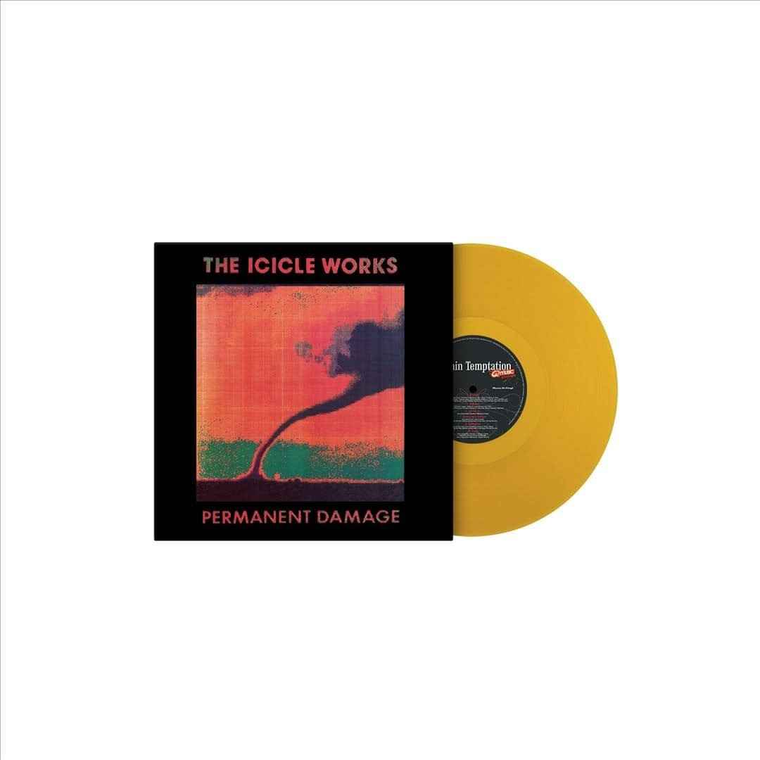 Icicle Works - Permanent Damage (180G) [Yellow Vinyl] Vinyl Record