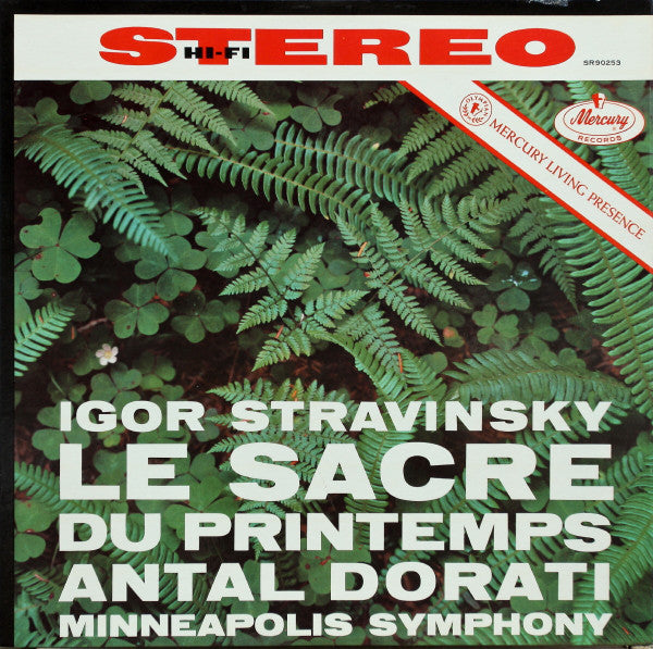 Le Sacre Du Printemps (The Rite Of Spring) Vinyl Record