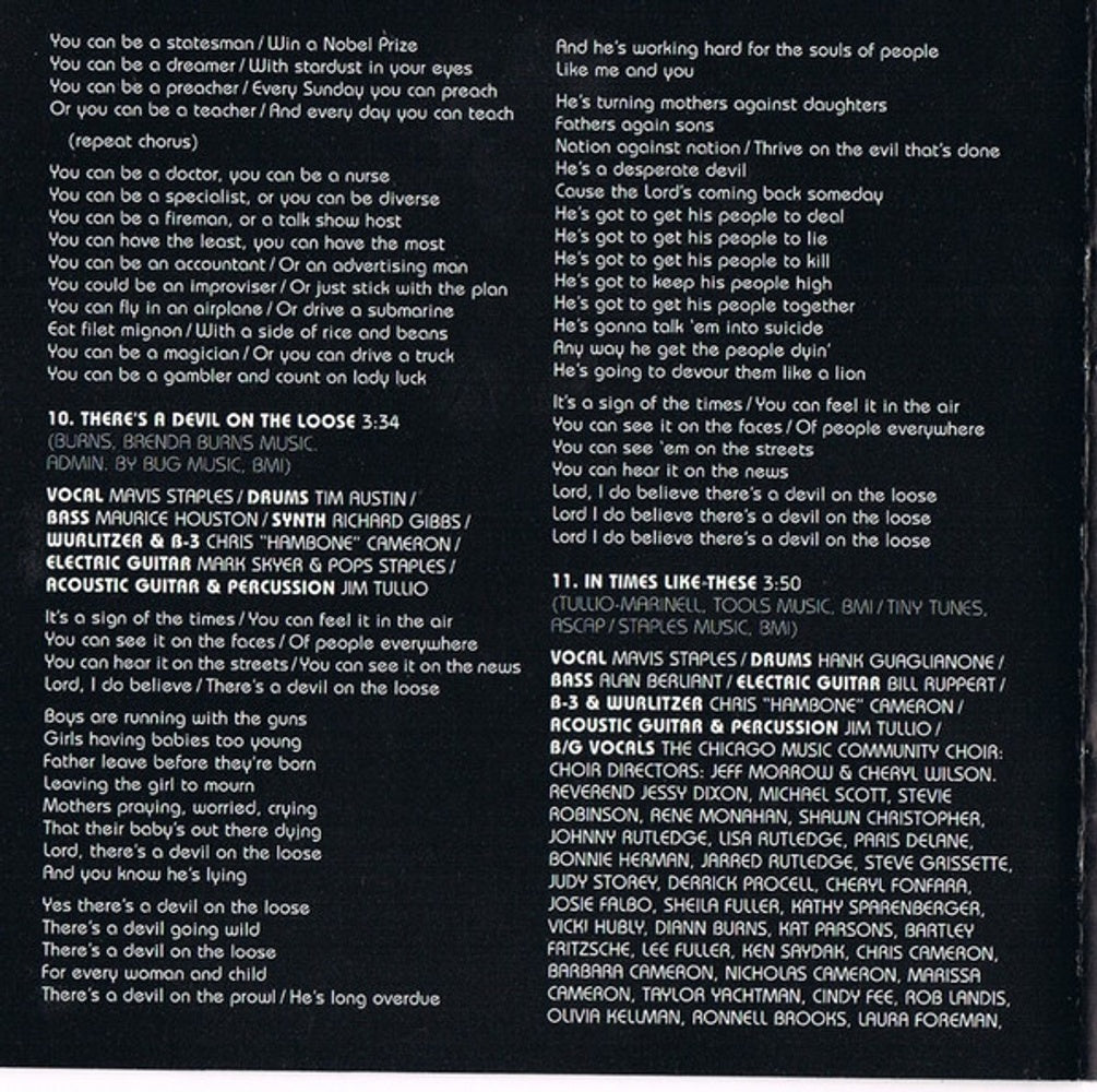 Mavis Staples – Have a Little Faith Music CD