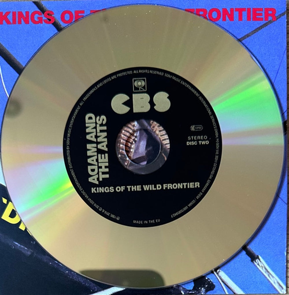 Adam & The Ants – Kings Of The Wild Frontier: Remastered (3-CD & DVD) Music CD