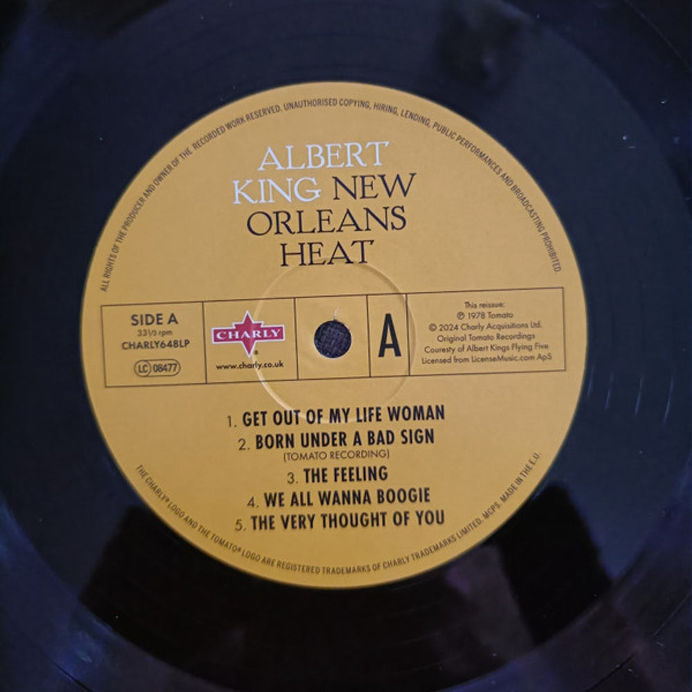 Albert King – New Orleans Heat (LP Vinyl) Vinyl Record