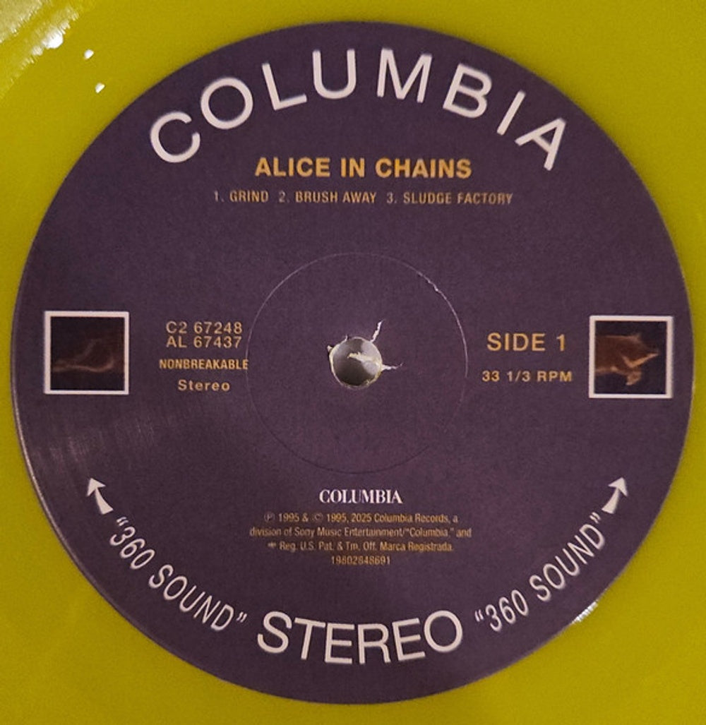 Alice In Chains – Alice In Chains (Yellow 2-LP Vinyl) Vinyl Record
