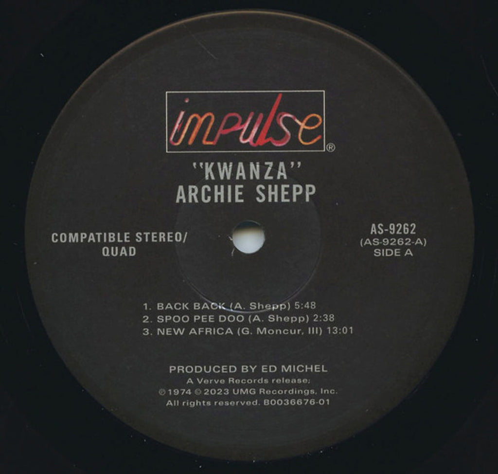Archie Shepp – Kwanza (LP Vinyl) Vinyl Record