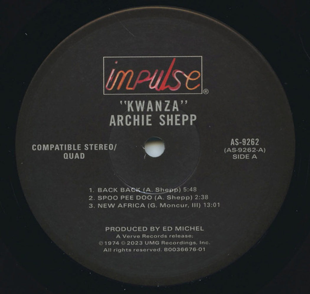 Archie Shepp – Kwanza (LP Vinyl) Vinyl Record