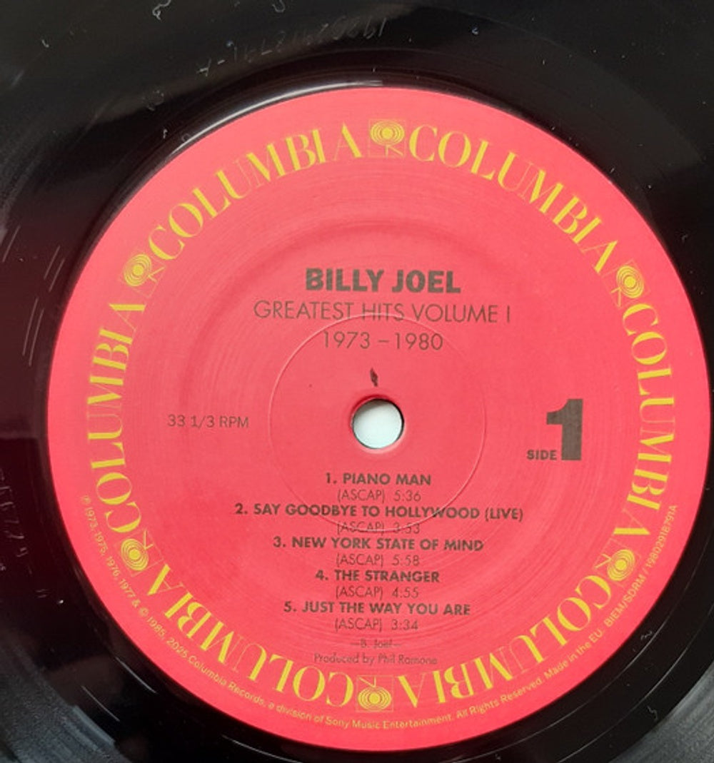 Billy Joel – Greatest Hits Volume I & II (2-LP Vinyl) Vinyl Record