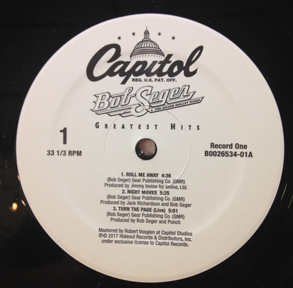 Bob Seger – Greatest Hits (2-LP Vinyl) Vinyl Record