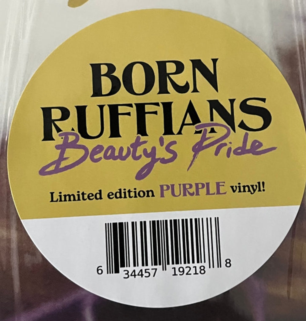 Born Ruffians – Beauty's Pride (LP Purple Vinyl) Vinyl Record