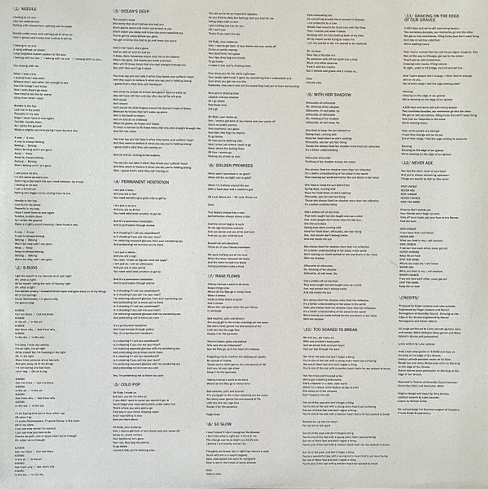 Born Ruffians – Birthmarks (LP Blue Vinyl) Vinyl Record