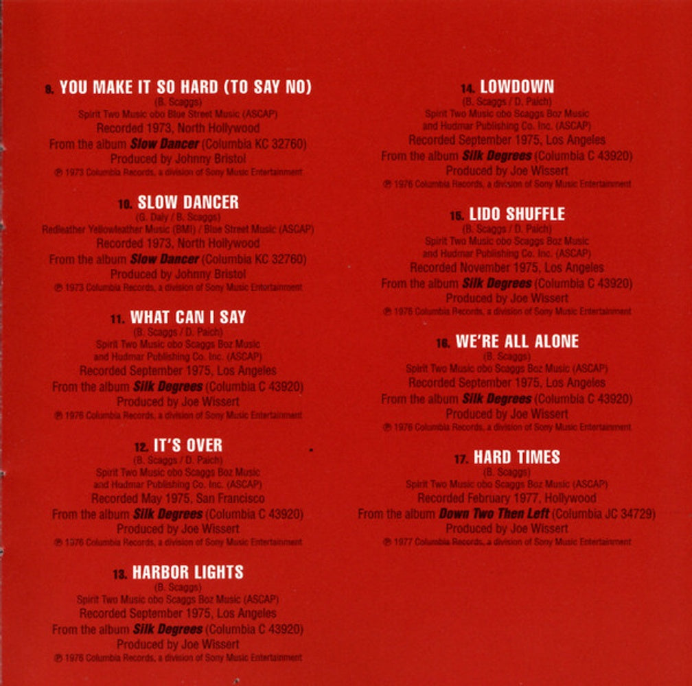 Boz Scaggs – The Essential (2-CD) Music CD