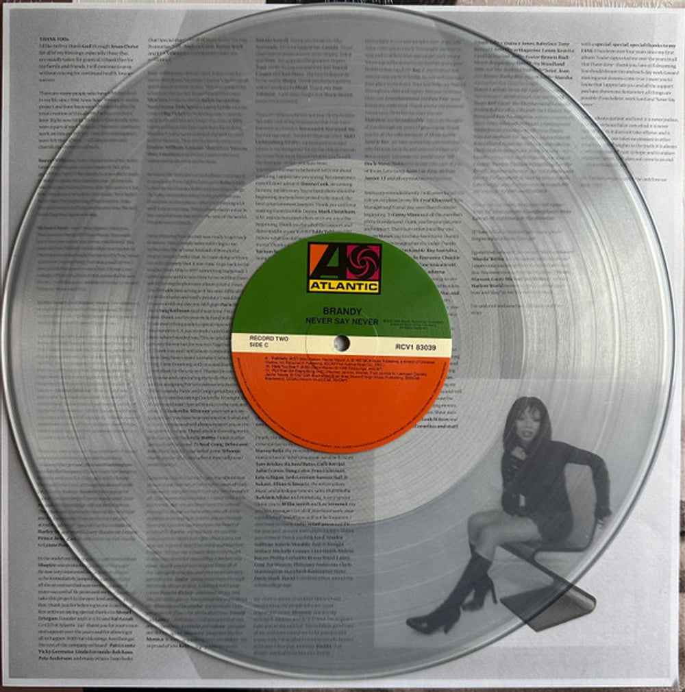 Brandy – Never Say Never (2-LP Vinyl) Vinyl Record
