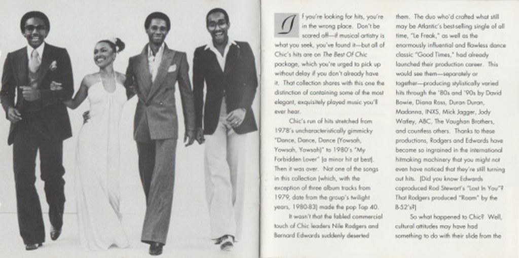 Chic – Best of Chic 2 Music CD
