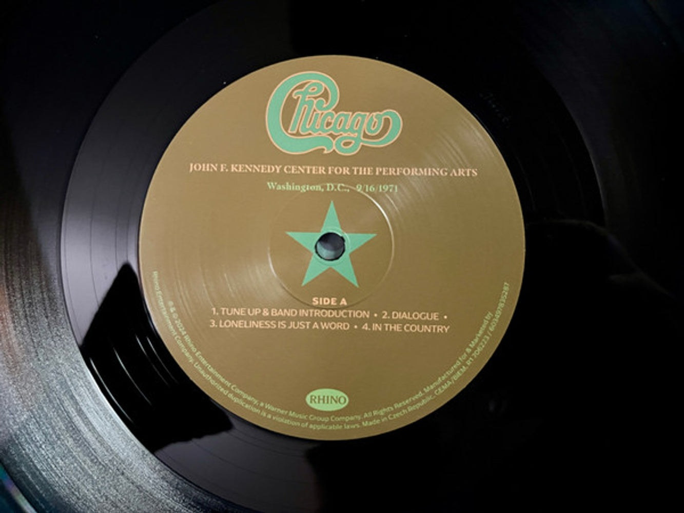 Chicago – At The John F. Kennedy Center For The Performing Arts (3-LP Vinyl) Vinyl Record