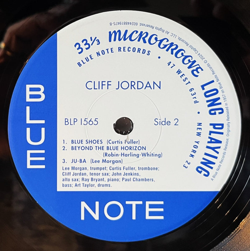 Cliff Jordan – Cliff Jordan (LP Vinyl) Vinyl Record