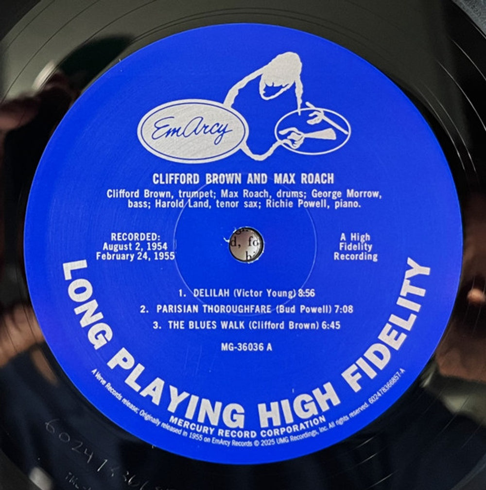 Clifford Brown And Max Roach – Clifford Brown And Max Roach (LP Vinyl) Vinyl Record