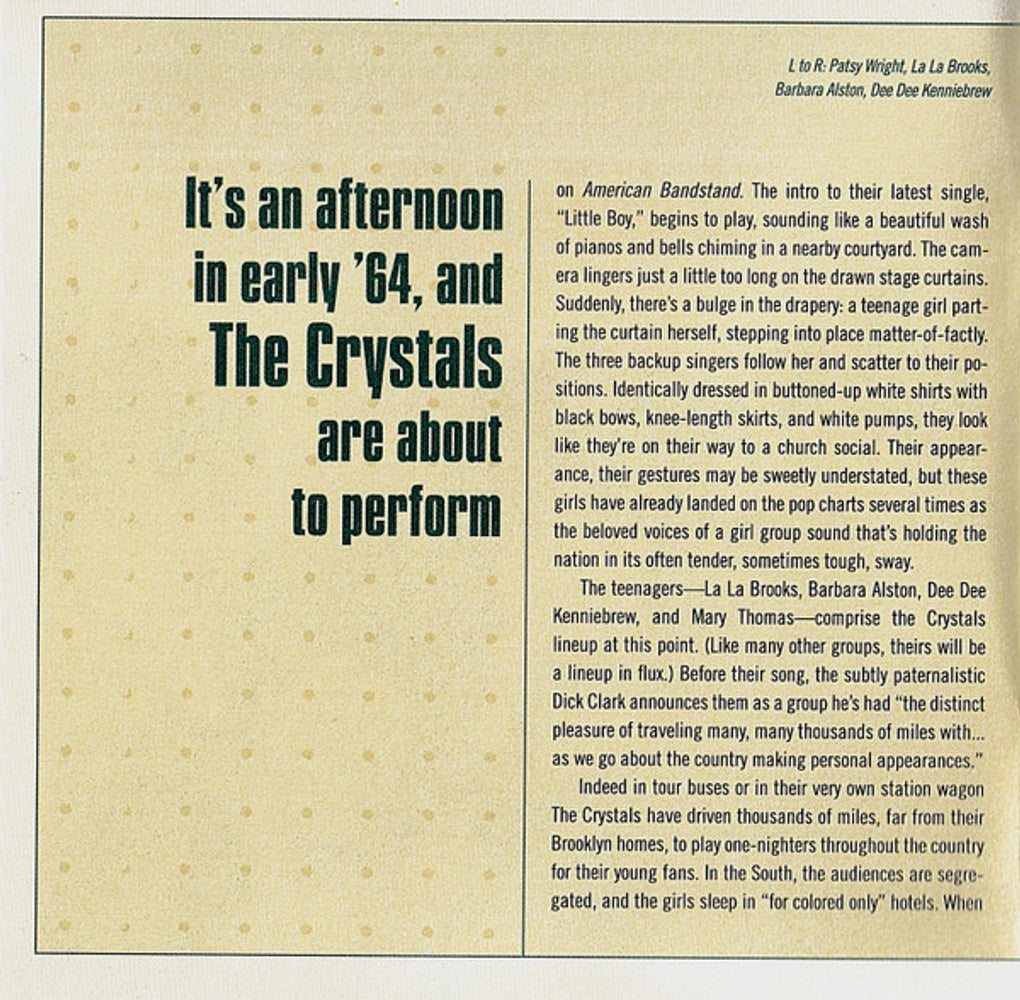 The Crystals – The Best Of Music CD
