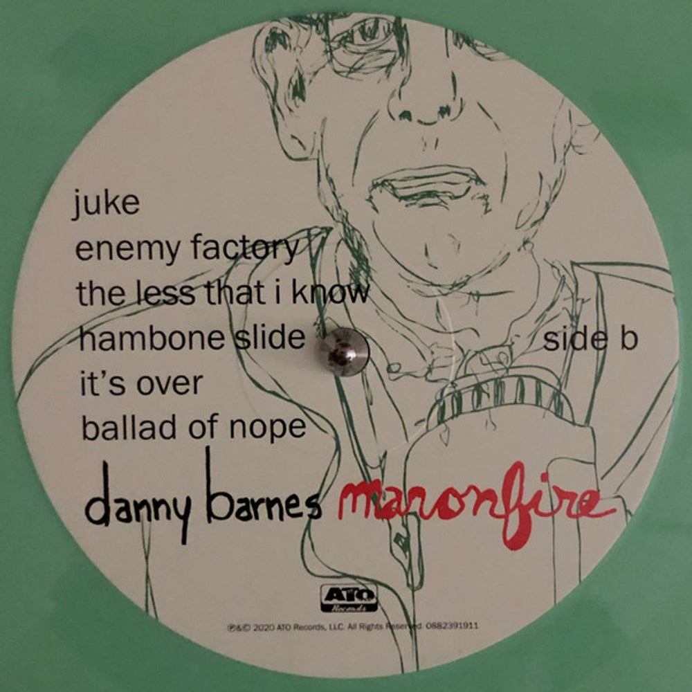 Danny Barnes – Man On Fire (LP Vinyl) Vinyl Record