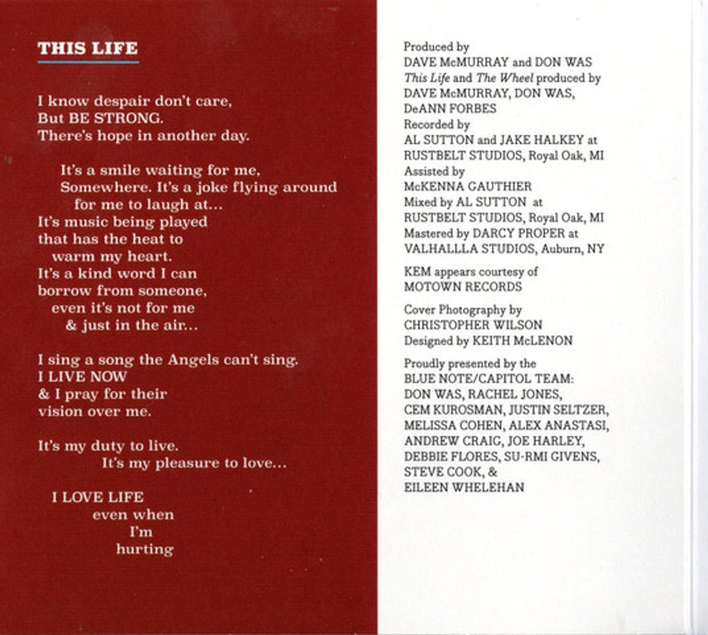 Dave McMurray – I Love Life Even When I'm Hurting Music CD