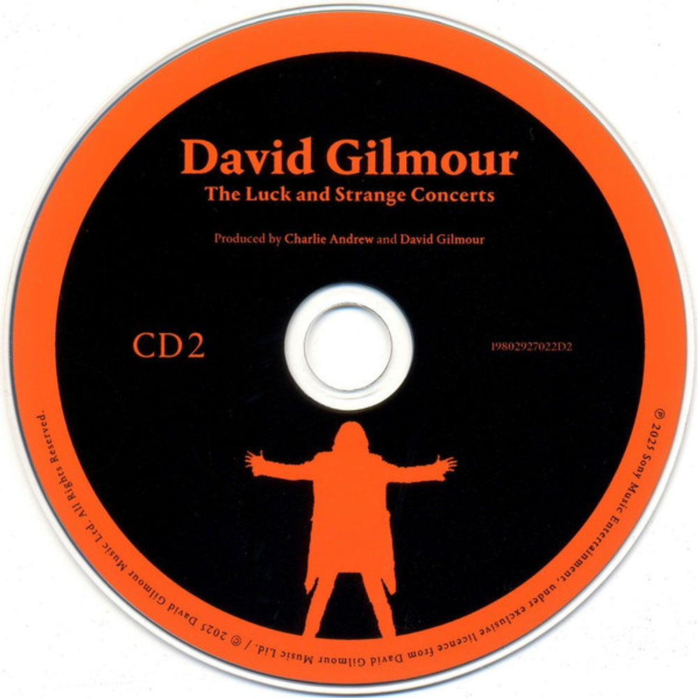 David Gilmour – The Luck And Strange Concerts (2-CD) Music CD