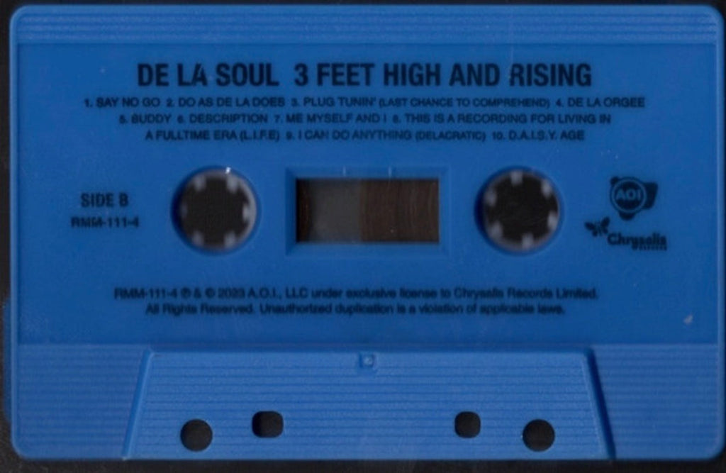 De La Soul – 3 Feet High And Rising Music Cassette Tape