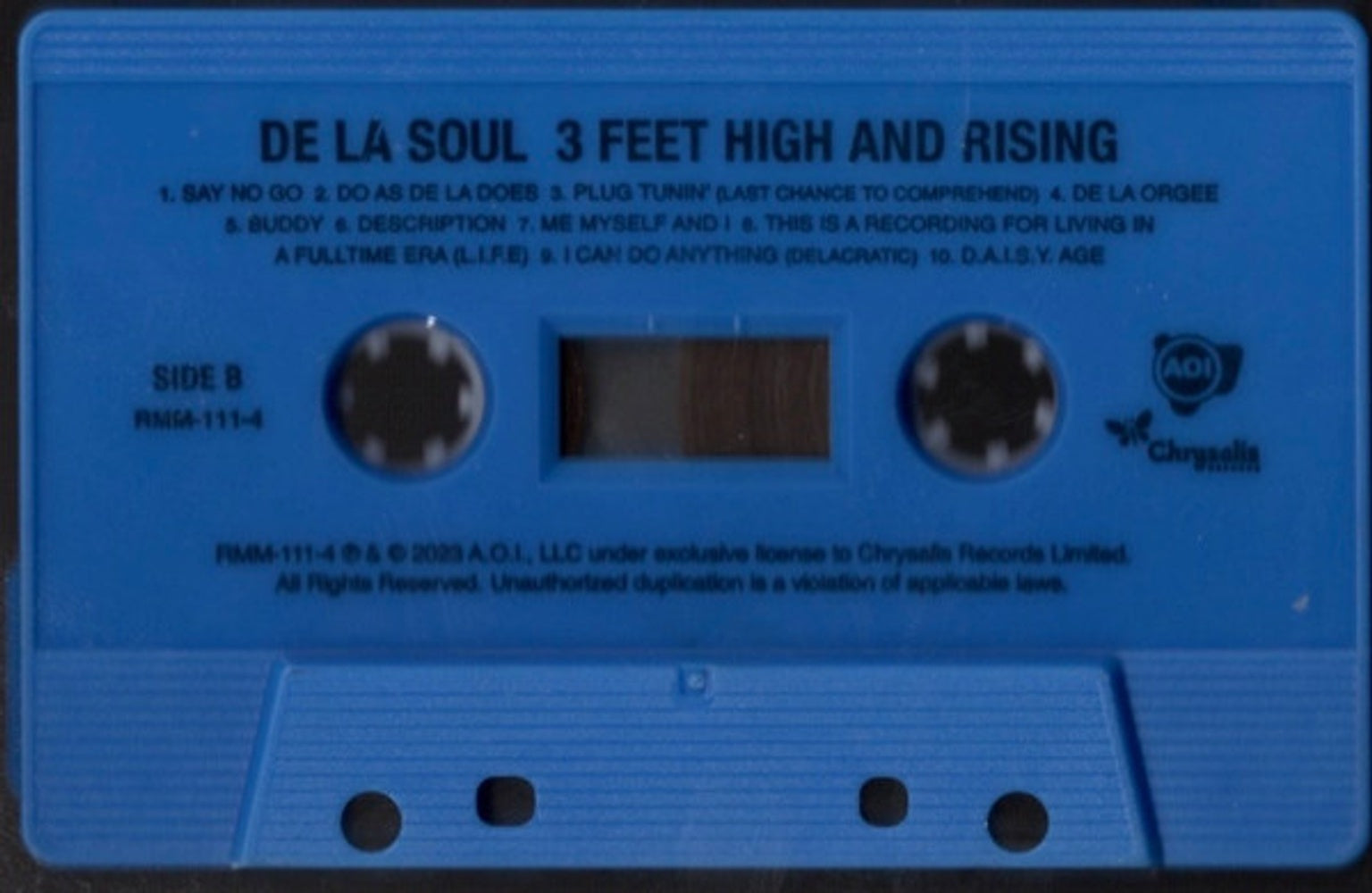 De La Soul – 3 Feet High And Rising Music Cassette Tape