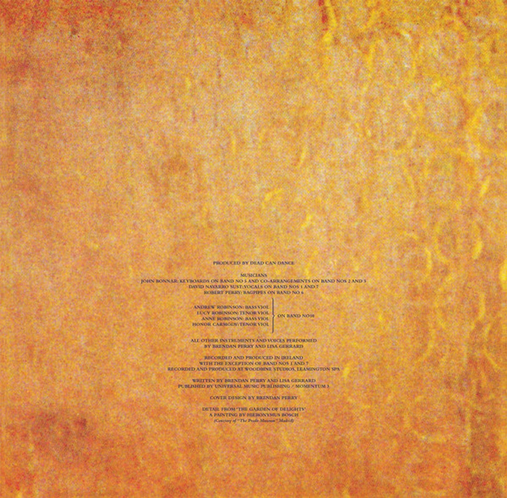 Dead Can Dance – Aion (LP Vinyl) Vinyl Record