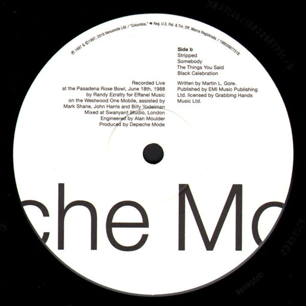 Depeche Mode – 101 Live (2-LP Vinyl) Vinyl Record