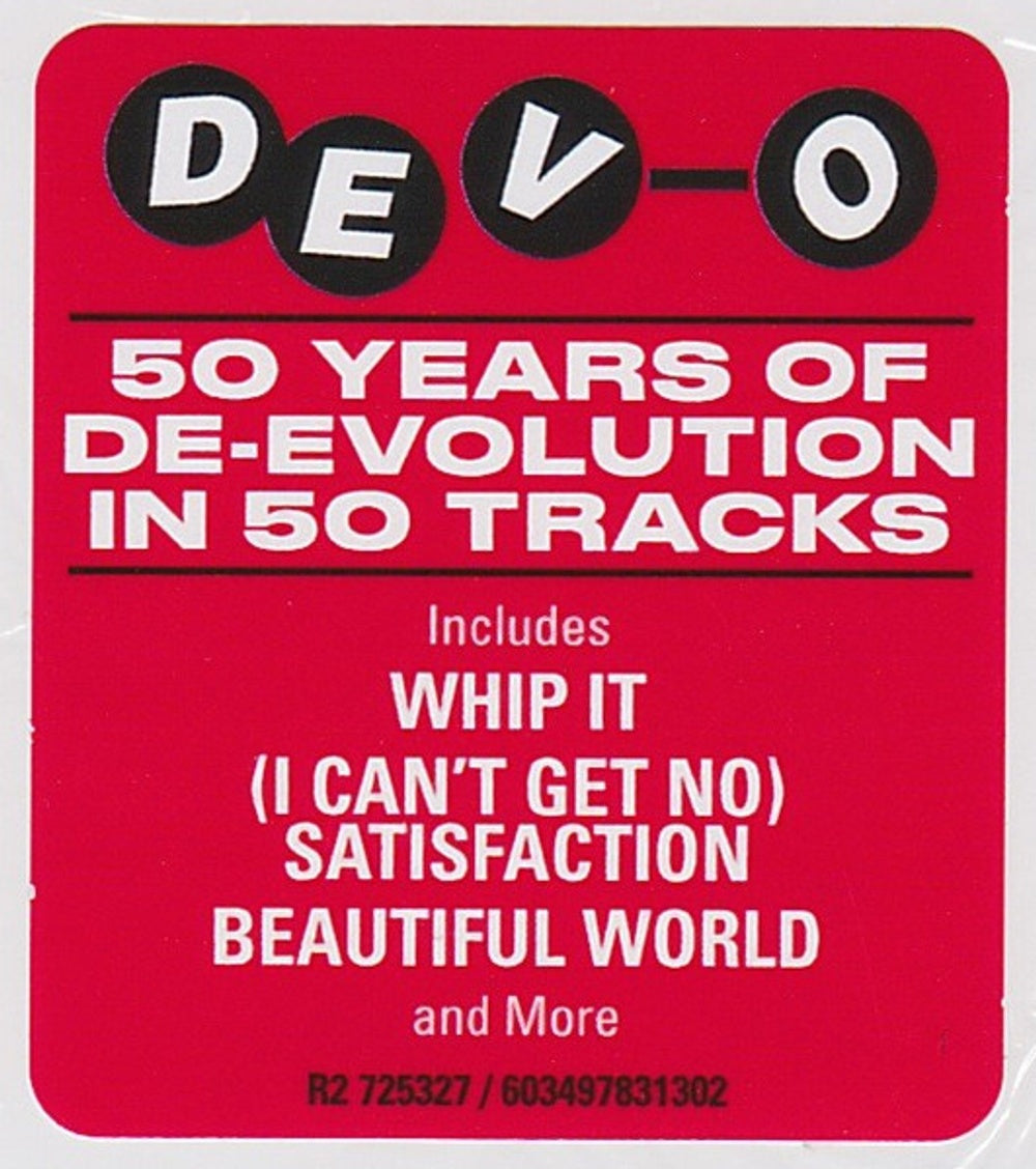 Devo – 50 Years of De-Evolution 1973–2023 (2-CD) Music CD