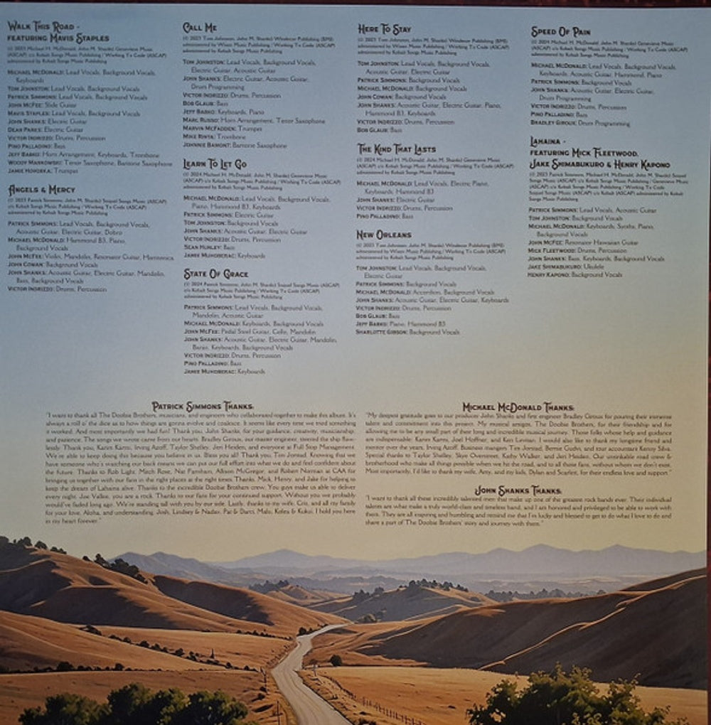 The Doobie Brothers – Walk This Road (LP Vinyl) Vinyl Record