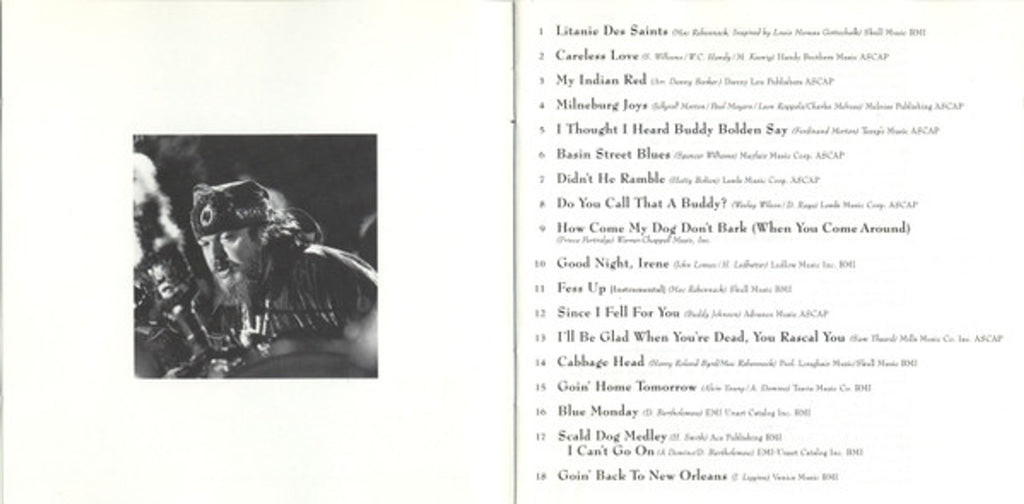 Dr. John – Goin' Back To New Orleans Music CD