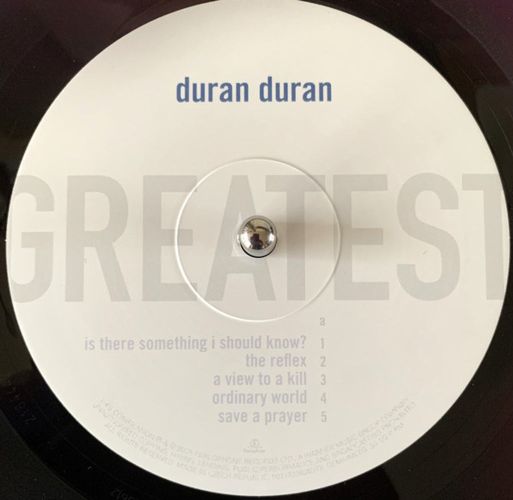 Duran Duran – Greatest (2-LP Vinyl) Vinyl Record