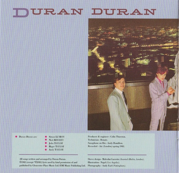 Duran Duran – Rio Music CD
