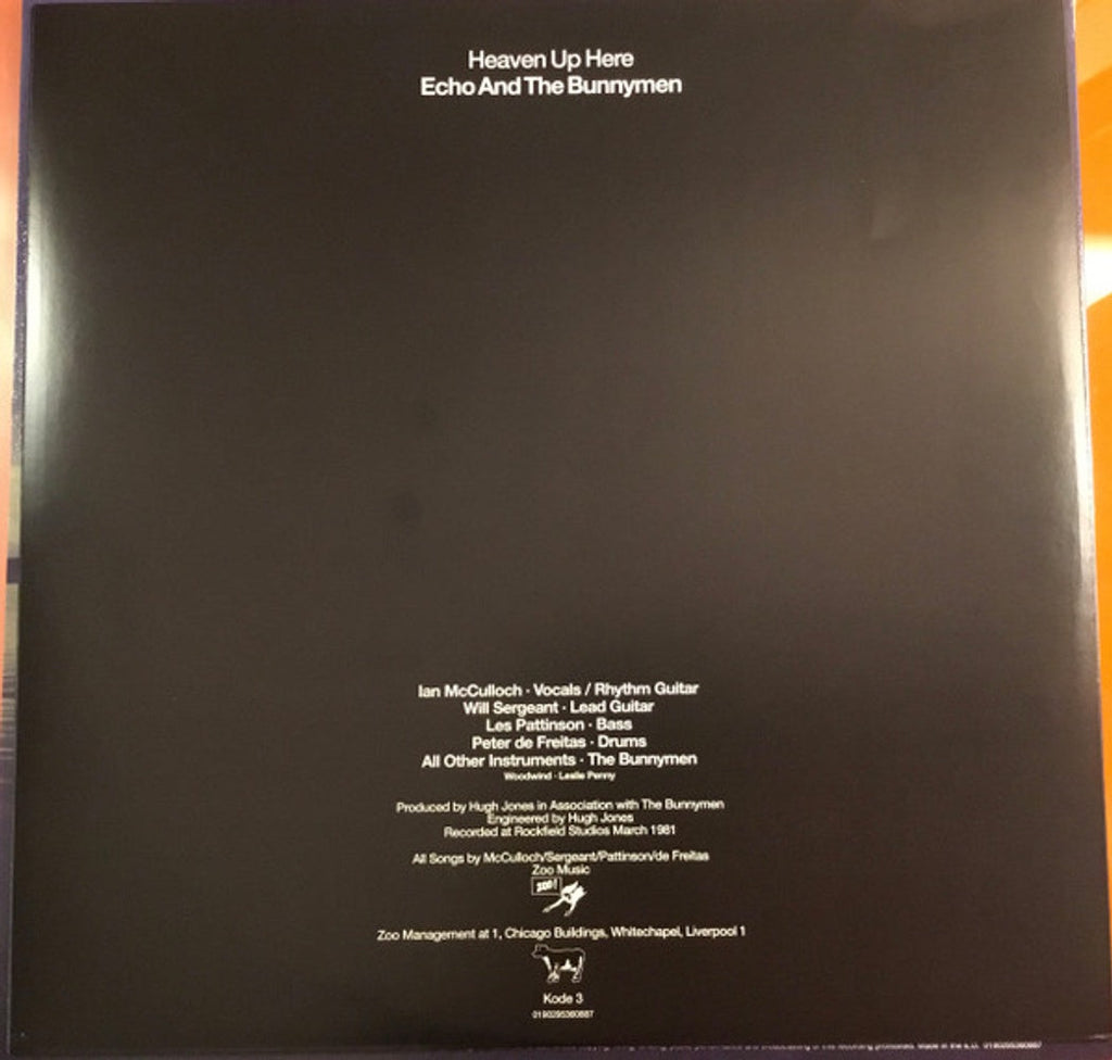 Echo & The Bunnymen – Heaven Up Here (LP Vinyl) Vinyl Record