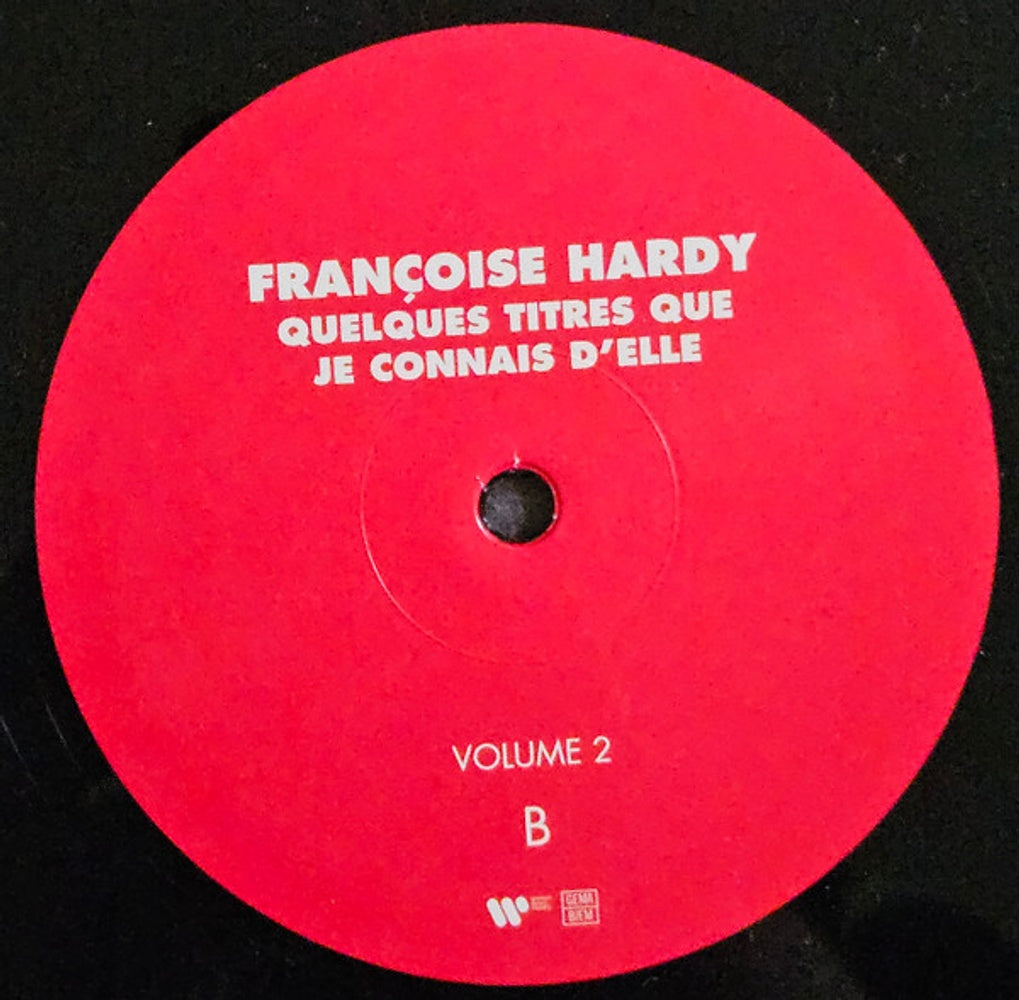 Francoise Hardy – Quelques Titres Que Je Connais (2-LP Vinyl) Vinyl Record