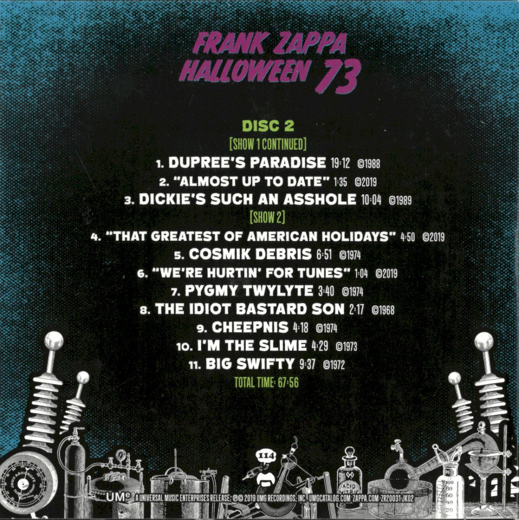 Frank Zappa – Halloween 73 (4-CD)