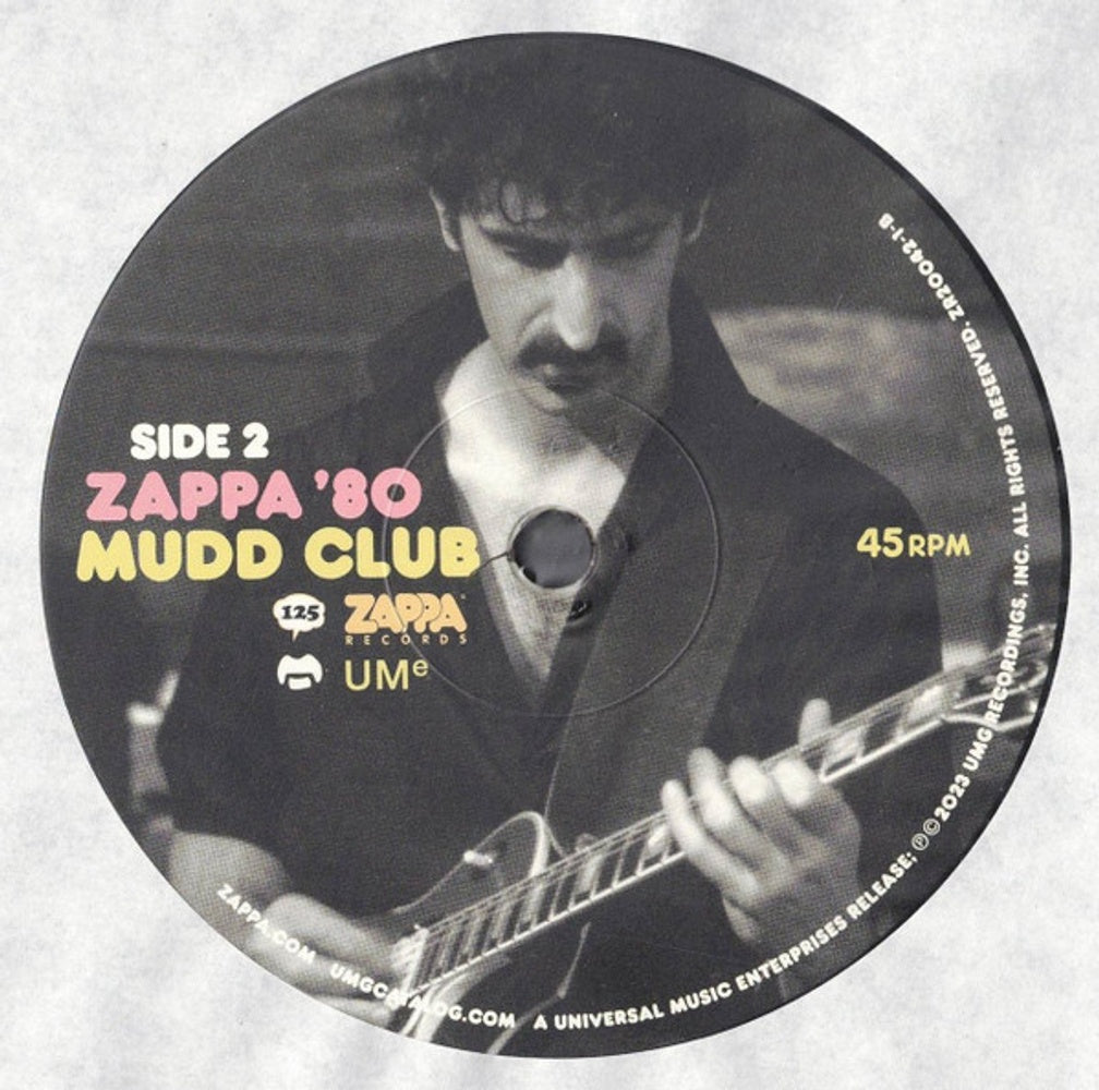 Frank Zappa – Zappa ’80: Mudd Club (2-LP Vinyl) Vinyl Record