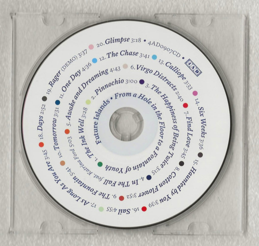 Future Islands – From a Hole in the Floor to a Fountain of Youth Music CD