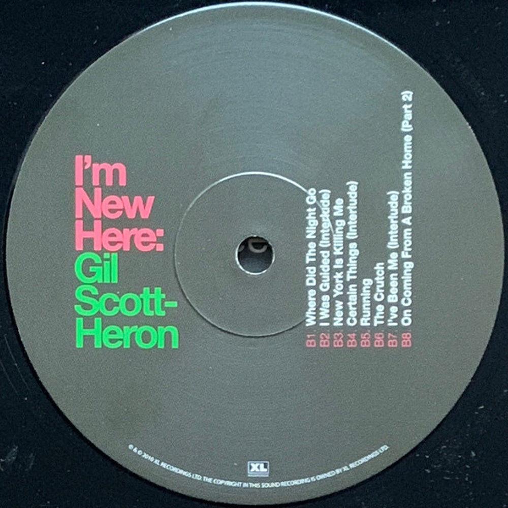 Gil Scott-Heron – I'm New Here (LP Vinyl) Vinyl Record