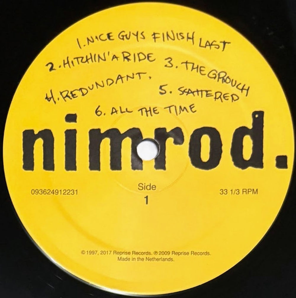 Green Day – Nimrod (2-LP Vinyl) Vinyl Record