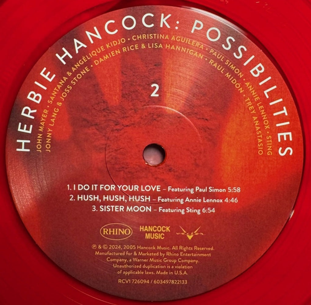 Herbie Hancock – Possibilities (3-LP Vinyl) Vinyl Record