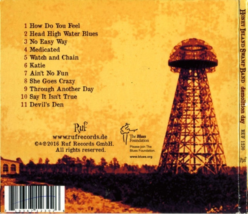 Honey Island Swamp Band – Demolition Day Music CD