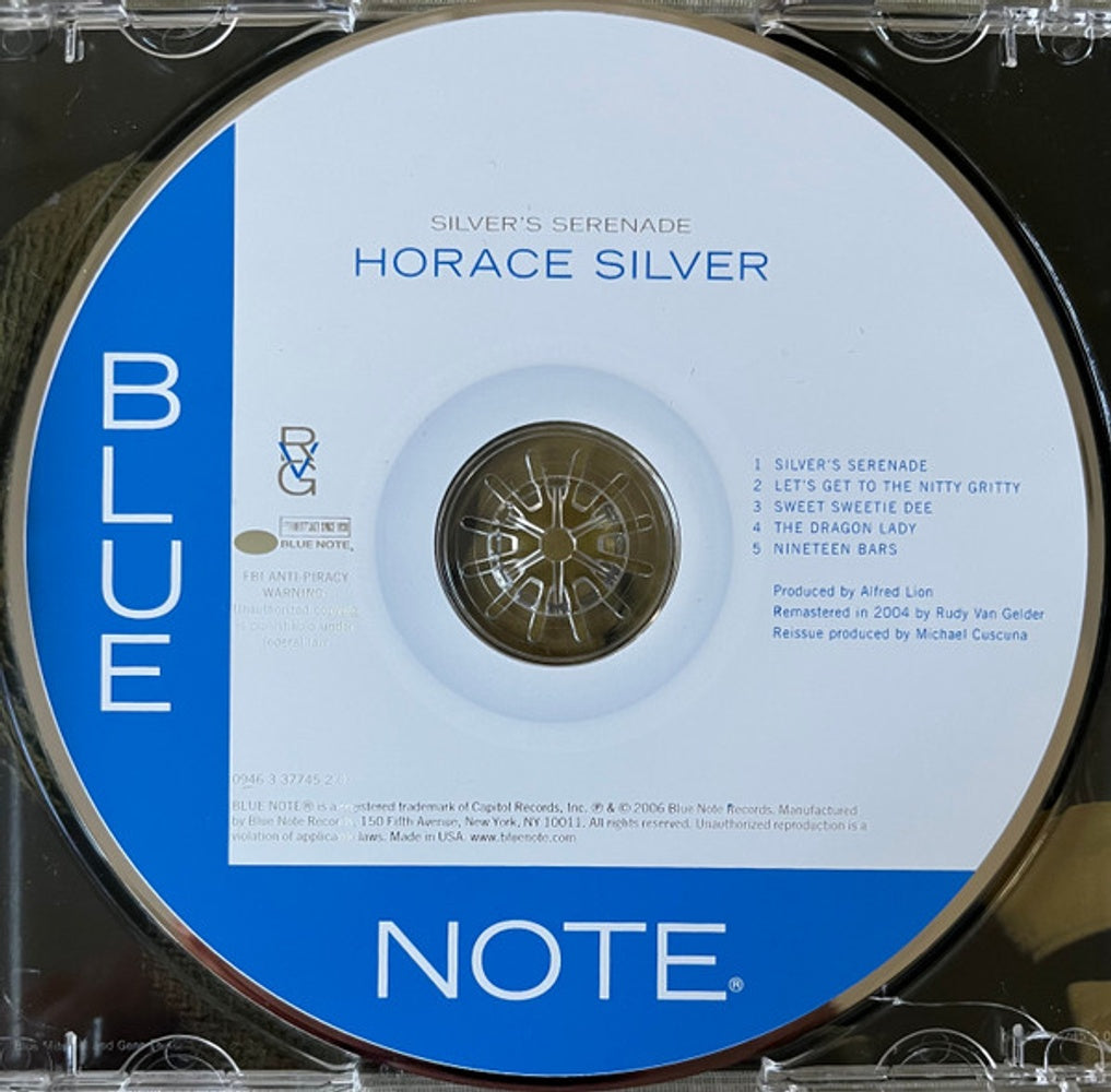 The Horace Silver Quintet – Silver's Serenade Music CD