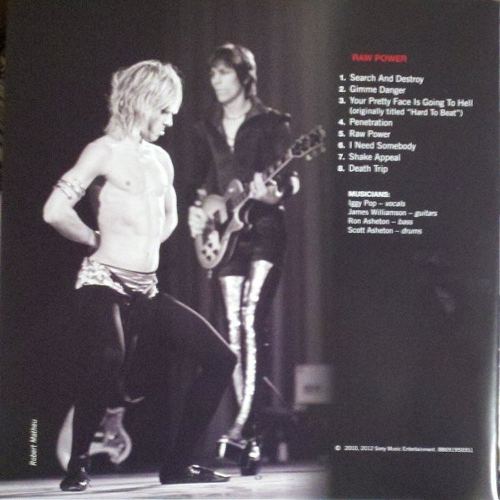 Iggy and The Stooges – Raw Power (2-LP Vinyl) Vinyl Record