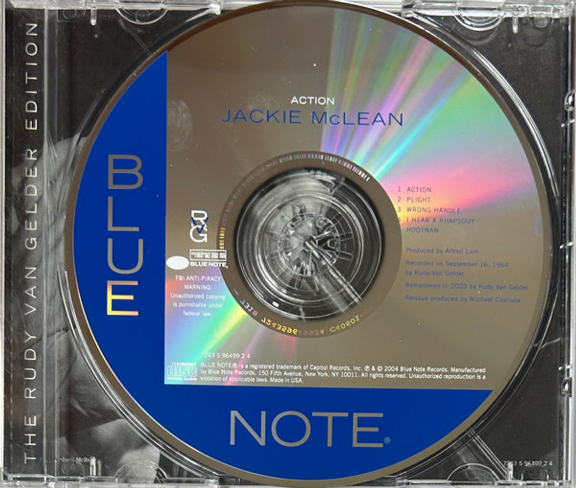 Jackie Mclean – Action Music CD